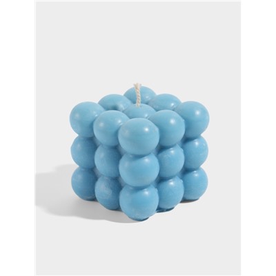 Свеча «Шарики 3 слоя», 6×6×6 см, соевый воск, МИКС