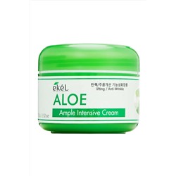 Ekel Ампульный крем для лица увлажняющий с экстрактом алоэ / Ample Intensive Cream Aloe, 100 мл KRISTALLER, 1120971