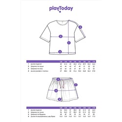 Комплект (Футболка+Шорты) PLAYTODAY, 1121559