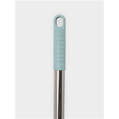 Водосгон для пола, силиконовый, поворотный сгон 60 см, черенок нержавеющая сталь 58-97 см