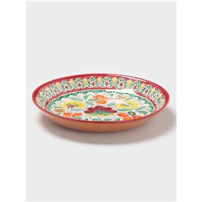 УЦЕНКА Ляган Риштанская Керамика «Турецкий узор» 24.5 см