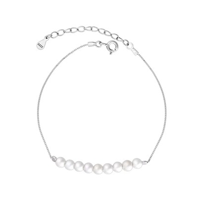 Браслет, жемчуг swarovski, Z-5282