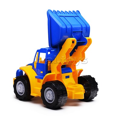 Трактор "Богатырь" с грейдером