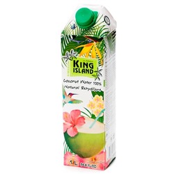 Кокосовая вода 100% King Island (без сахара) 1 л Акция
