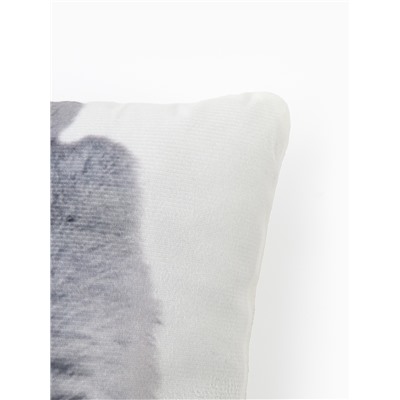 Подушка «Этель» Fluffy kitten, 40×33 см, 100% п/э, велюр