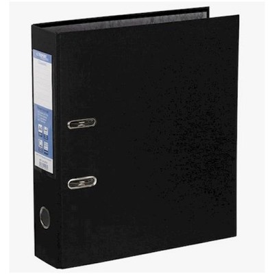 Папка-регистратор 75 мм "Сlassic" PVC-покрытие черный 25171 Expert Complete