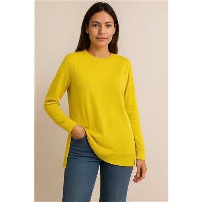 Женская худи с разрезами по бокам 007