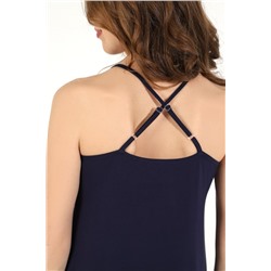 Ночная сорочка Лунария-1 (Темно-синий)