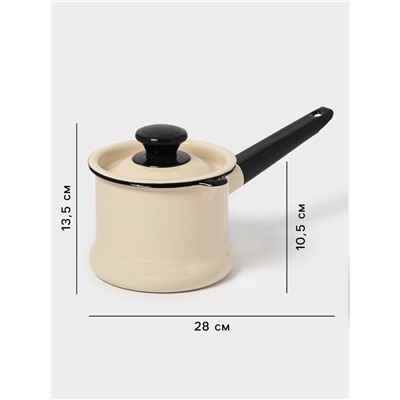 УЦЕНКА Ковш 1 л (слоновая)Без декора