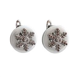 Серьги с керамикой