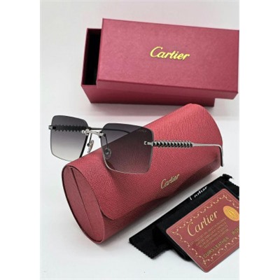 Набор женские солнцезащитные очки, коробка, чехол + салфетки #22944722