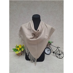 Платок из кашемира, цвет бежевый