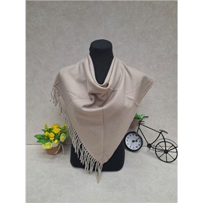 Платок из кашемира, цвет бежевый