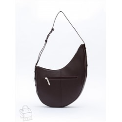 Сумка женская кожаная 1032M coffee Polina&Eiterou  в Новосибирске