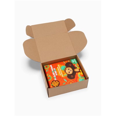 Подарочный набор детский: гель для душа 320 мл, шампунь 320 мл, Чебурашка