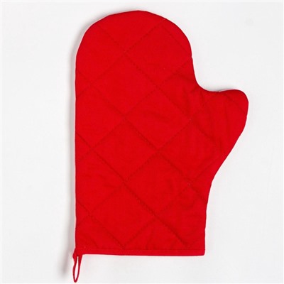 Набор кухонный Winter birds варежка-прихватка 20×28 см, прихватка 19×19 см,100%хлопок