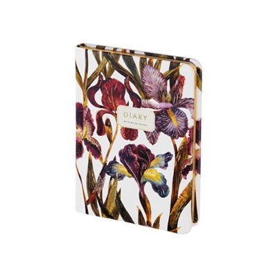Ежедневник недатированный А6+ 240 стр. "FLORA.Ирисы" 3-745/14 Bruno Visconti