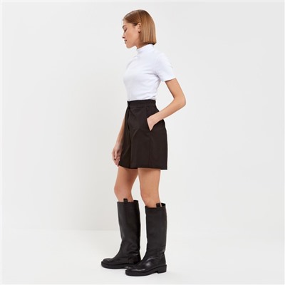 Футболка женская MINAKU SLIM FIT, белая, размер 42