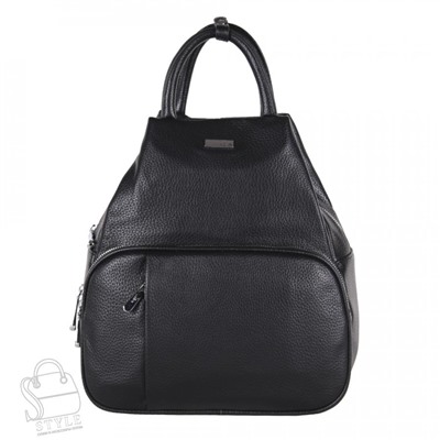 Рюкзак женский 670107 black Velina Fabbiano-Safenta