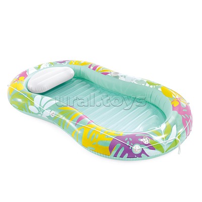 Матрас-кресло в стиле тропического оазиса，206mx122cm, 2 цвета, 57803EU INTEX