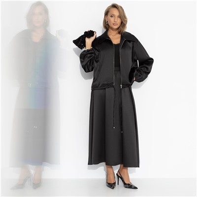 Комплект с юбкой атласный, Городская сказка (2 в 1)