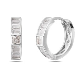 Серьги, куб.циркон., BY-3150