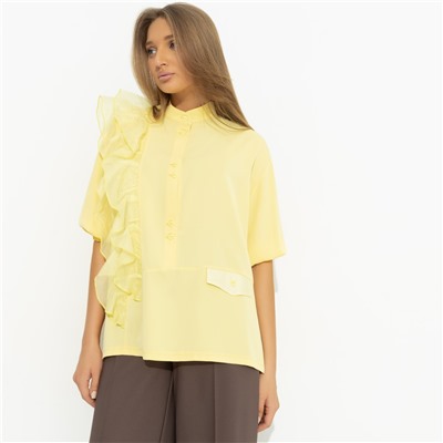 Рубашка комбинированная, Личное достижение (желтая)