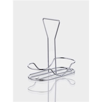 Набор для специй «Сияние.Silver», 2 шт., на подставке, стекло, серебристый