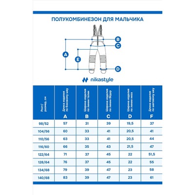 Полукомбинезон NIKASTYLE, 1125423