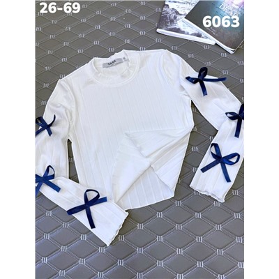 Блузка 6063 синий