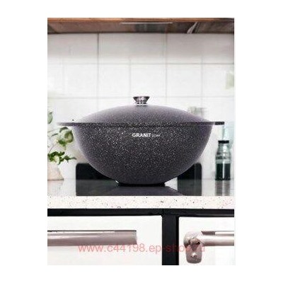 Кукмара Казан Granit ultra original для плова 6 л кго65а