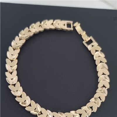 Браслет на руку ювелирной бижутерии Итальянское золото (покрытие желтое 14к), арт.213.963