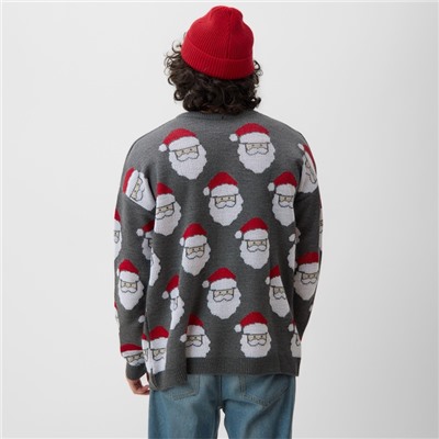 Джемпер вязаный новогодний мужской KAFTAN New year, размер 52