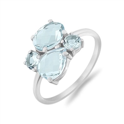 Кольцо, топаз, Микс2