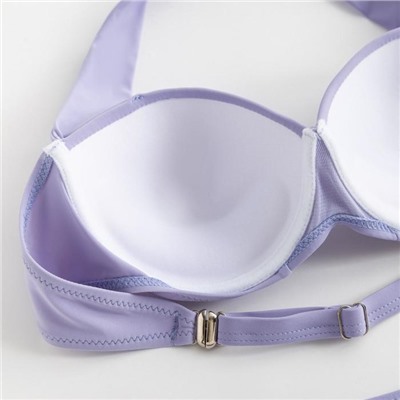 Купальник женский раздельный MINAKU «Classic», размер 44, цвет сиреневый