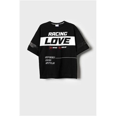 Фуфайка трикотажная для девочек (футболка) PLAYTODAY, 1240273