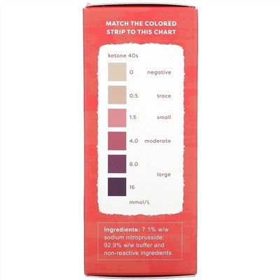 Kiss My Keto, Ketone Strips, 200 Urine Test Strips
