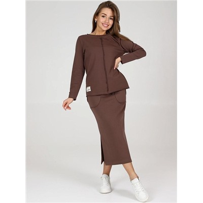 Толстовка "Лилиана" (Какао)