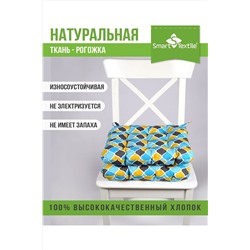 Подушка для мебели из рогожки 40*40см НАТАЛИ, 1072133
