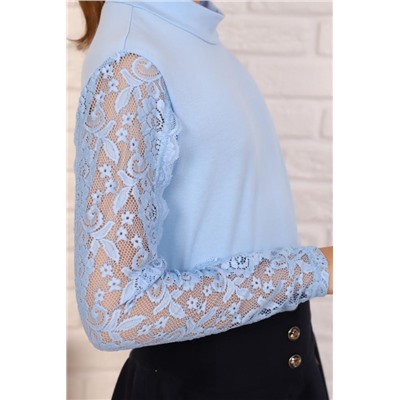 Джемпер Принцесса школы дл. рукав (Голубой)