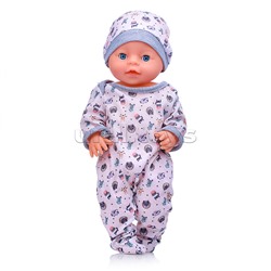 Пупс "Ян" (пьет, писает) с аксессуарами, в коробке