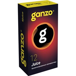 Ароматизированные презервативы Ganzo Juice - 12 шт.