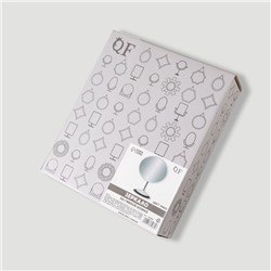 Зеркало настольное, круглое, на гибкой ножке, 17.5×27 см, (d=16.5 см), МИКС