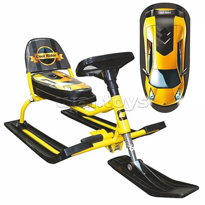Игрушка Снегокат детский 114 "Comfort Auto" со складной спинкой (Rider)