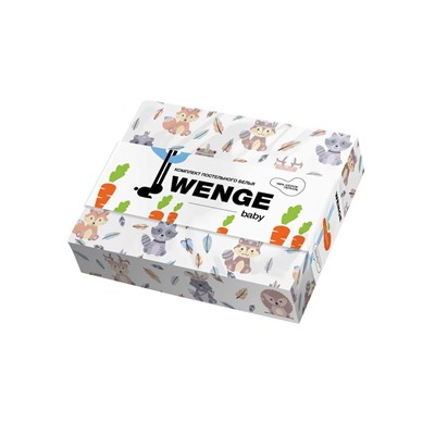 КПБ детск. перкаль WENGE baby (40х60) Funny kids