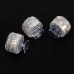 Светильник водонепроницаемый, мини, RGB, IP68, 3×1.9 см, от CR2032, пульт, 3 шт.