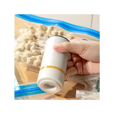 Вакууматор Luazon LPS-05, портативный, 5 Вт, 400 мА/ч, от USB, белый