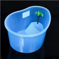 Отсадник для черепах «Лагуна» с пальмой, 26×20×13 см