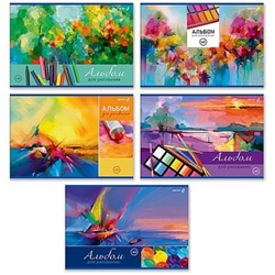 Альбом для рисования 40л "Фестиваль цвета" 01716 SVETOCH