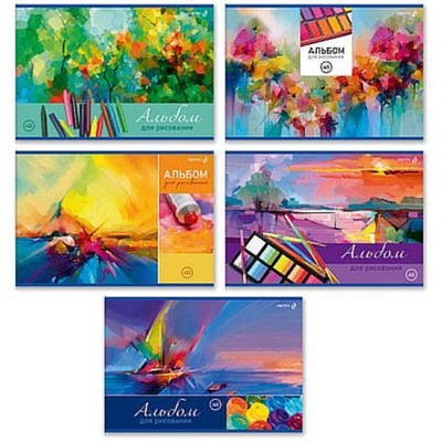 Альбом для рисования 40л "Фестиваль цвета" 01716 SVETOCH